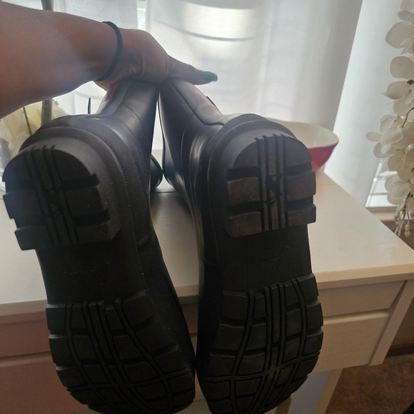 Joules Black Women's Toe Warming Rain Boots - Picture 8 of 14